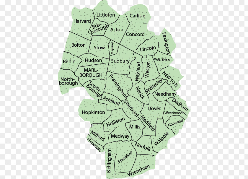 Western Town Metrowest, Ma Map West End PNG