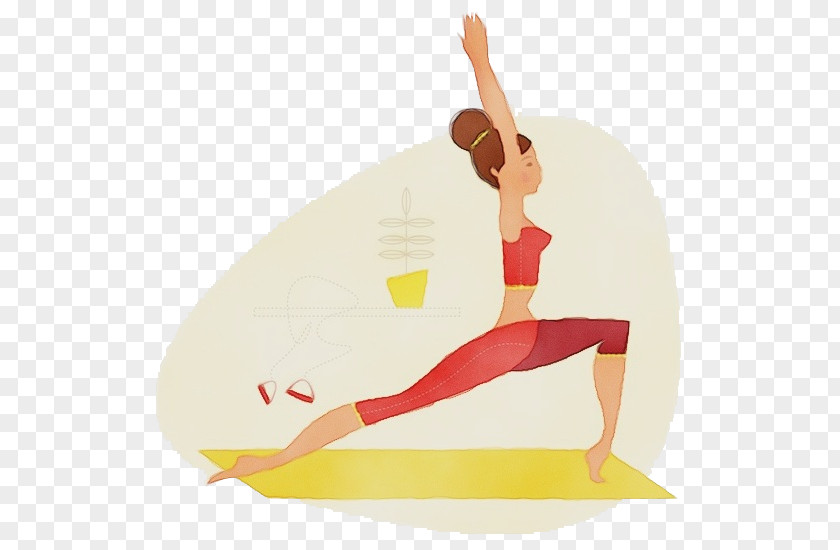 Artistic Gymnastics Pilates Yoga Cartoon PNG