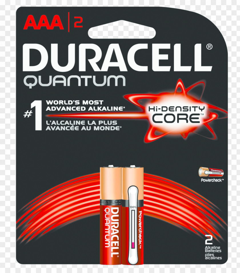Duracell AAA Battery Alkaline Electric PNG