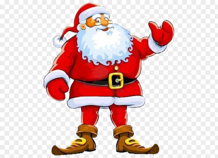 Santa Claus Christmas Clip Art PNG