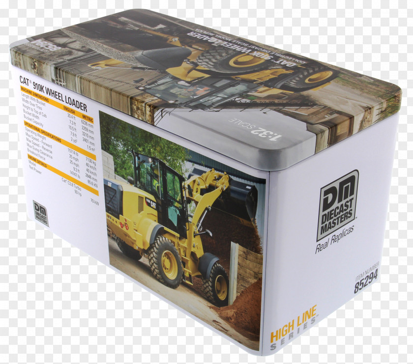 Toy Caterpillar Inc. Loader Die-cast 1:50 Scale PNG