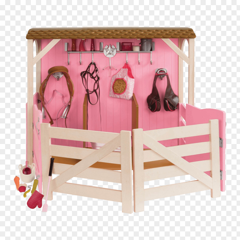 Horse Stable Saddle Doll Equestrian PNG