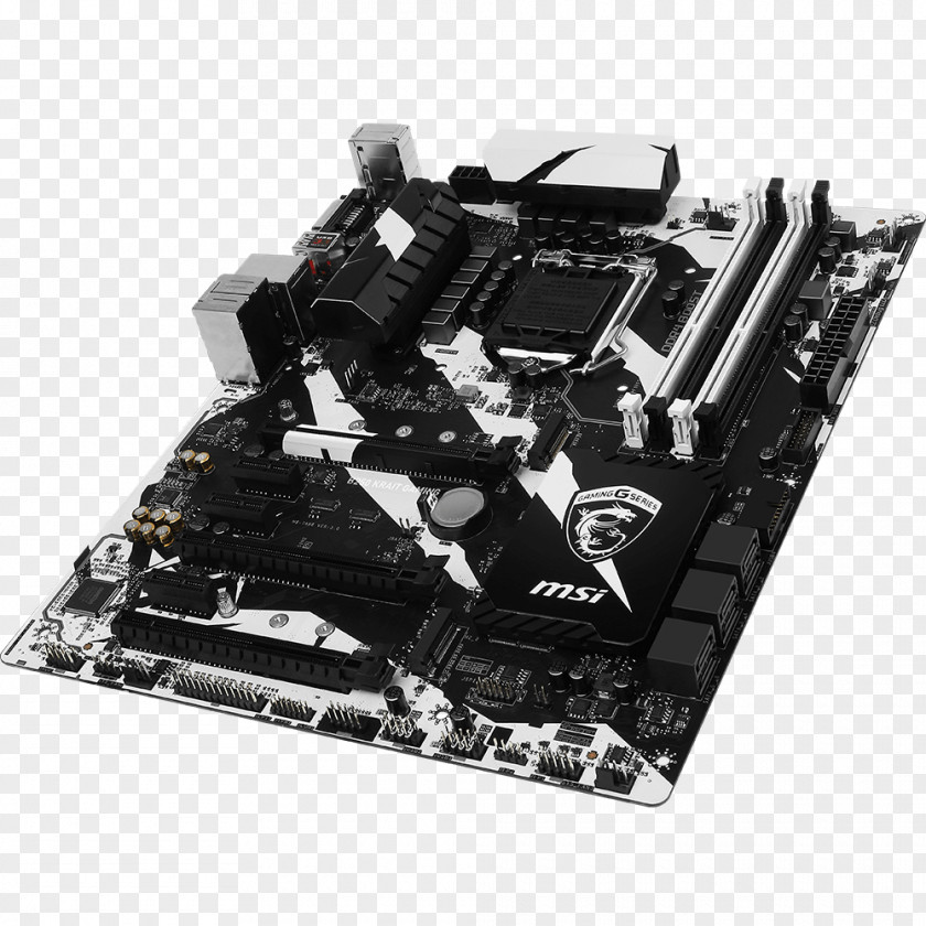 Intel Motherboard LGA 1151 CPU Socket ATX PNG