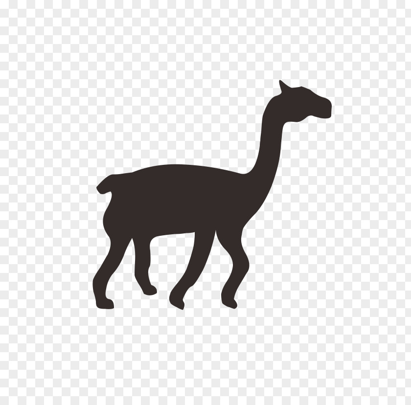 Long Neck Camel Dobermann Llama Alpaca T-shirt PNG