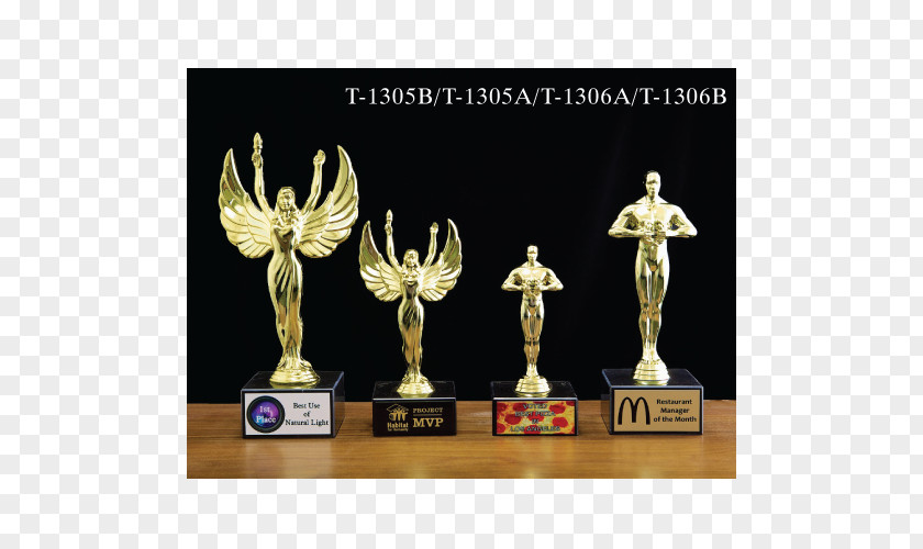 Trophy Victory Commemorative Plaque Award Figurine PNG