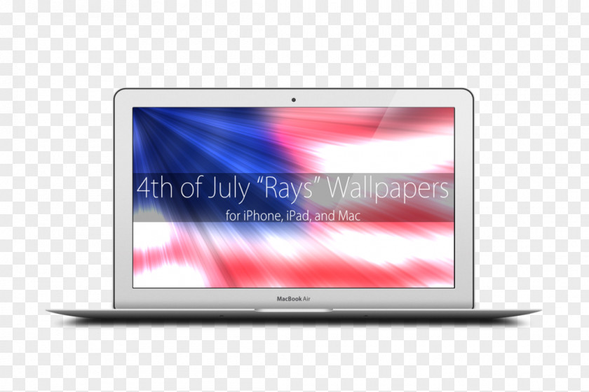 4th Of July Background Laptop Computer Monitors Multimedia Display Advertising PNG