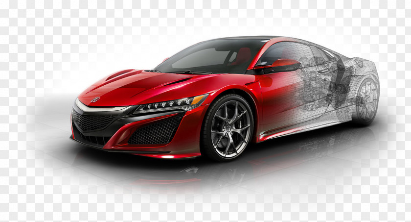 Acura 2017 NSX Sports Car 2018 PNG