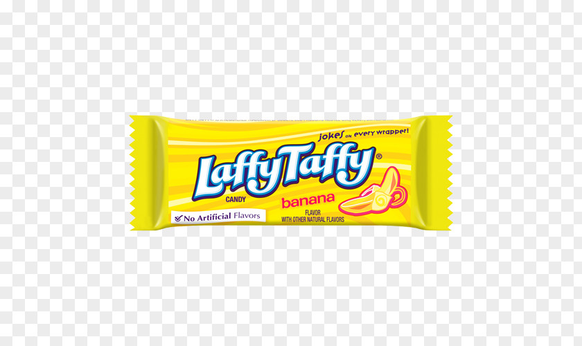 Banana Laffy Taffy Flavor Candy PNG