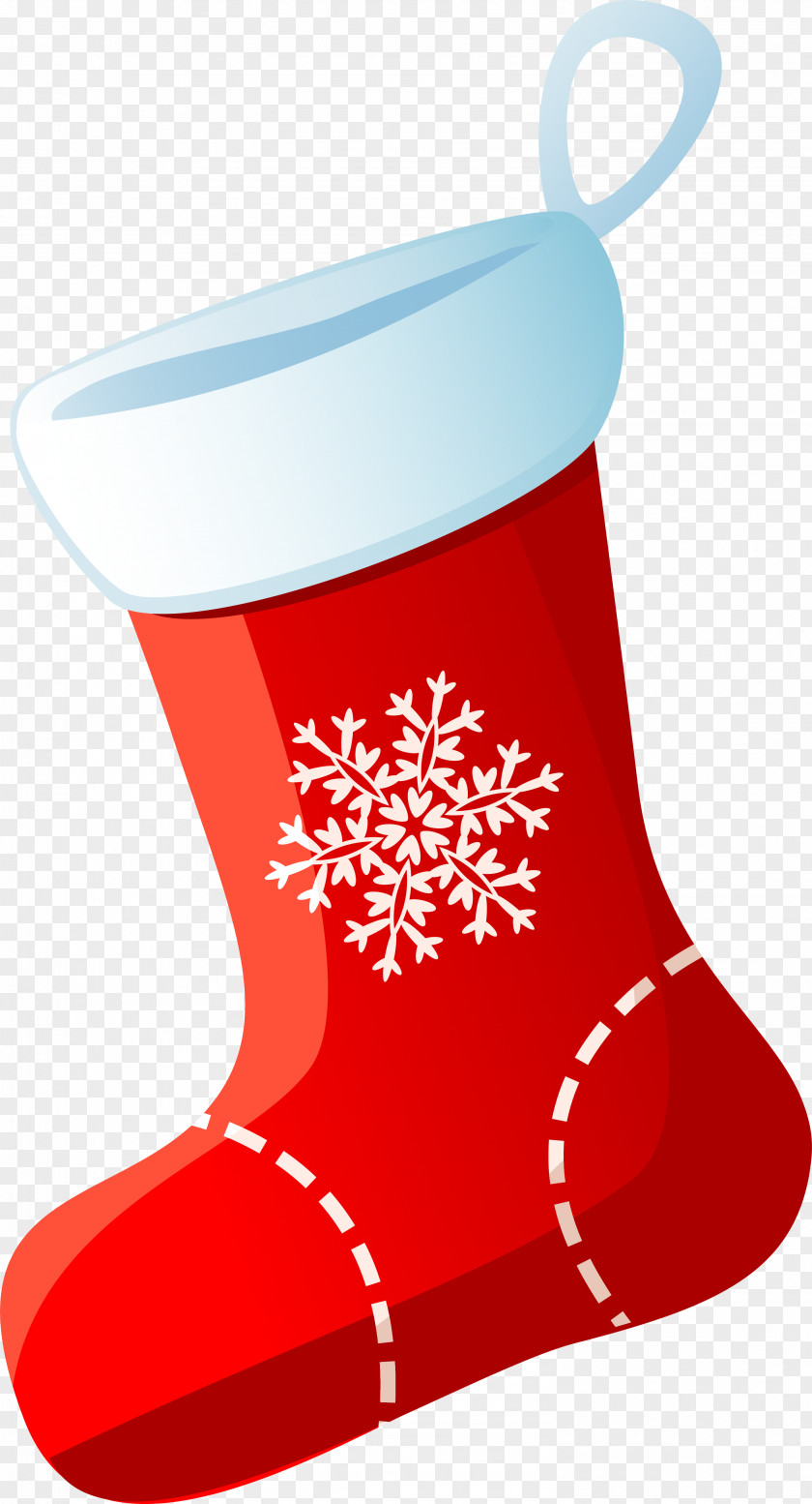 Christmas Red Socks Stocking Sock PNG