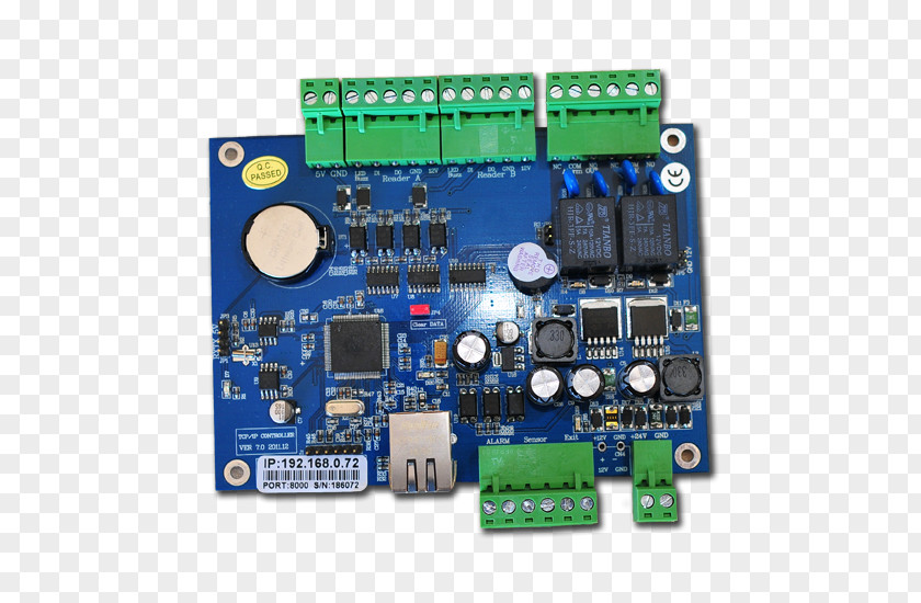 Circuit Board Microcontroller Access Control Proximity Card Motherboard PNG