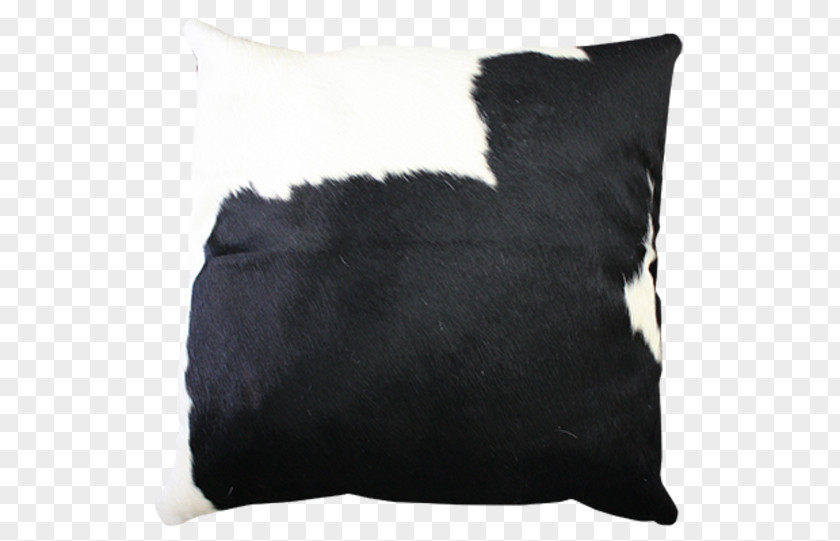 Cushion Cowhide Throw Pillows White PNG