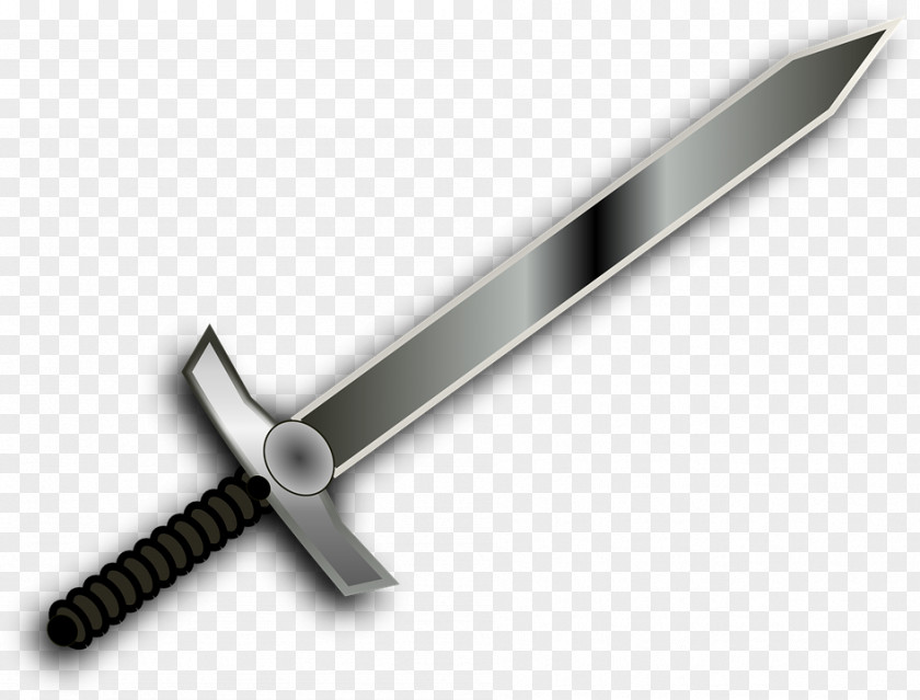 Glowing Sword Knightly Weapon Clip Art PNG