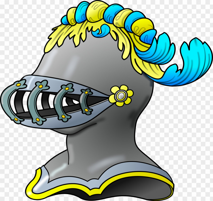 Knight Great Helm French Heraldry Chivalry PNG
