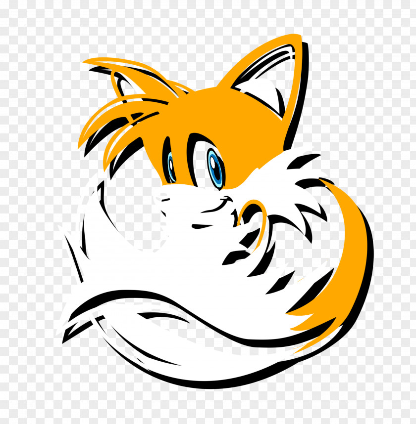 Tails Sonic Chaos The Hedgehog 2 Red Fox Symbol PNG Image - PNGHERO