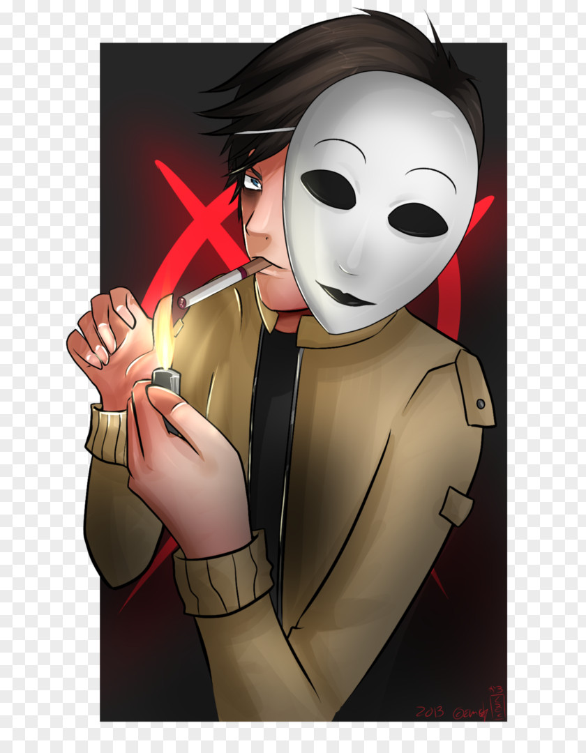 Tim Creepypasta Slenderman Mask Hoodie YouTube PNG