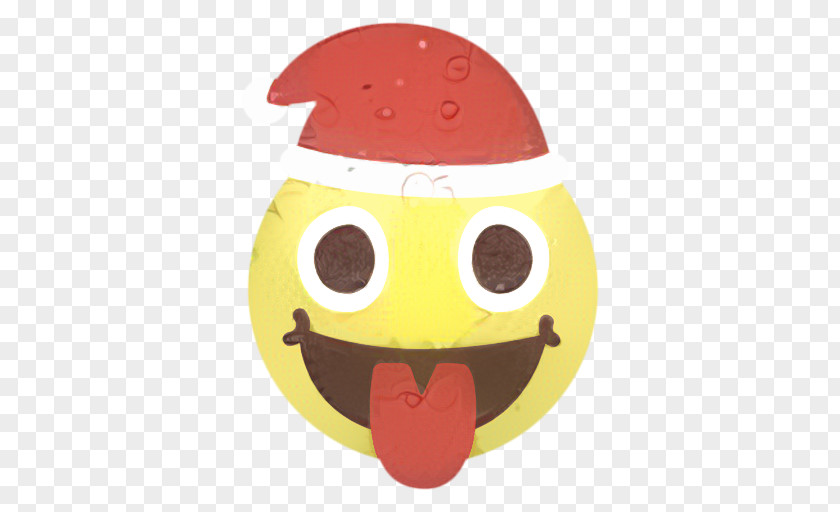 Tongue Nose Smiley Face Background PNG