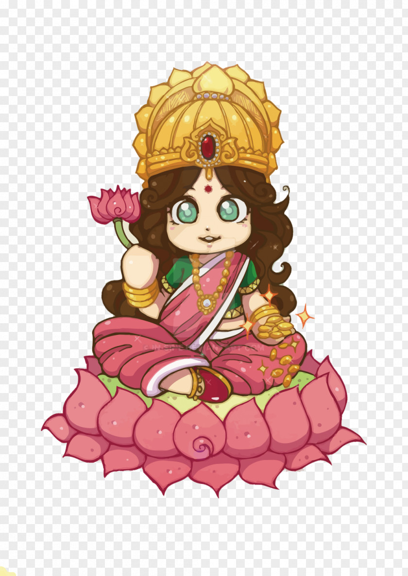 Vector Of Brahma Lakshmi Ganesha Diwali Goddess Aarti PNG