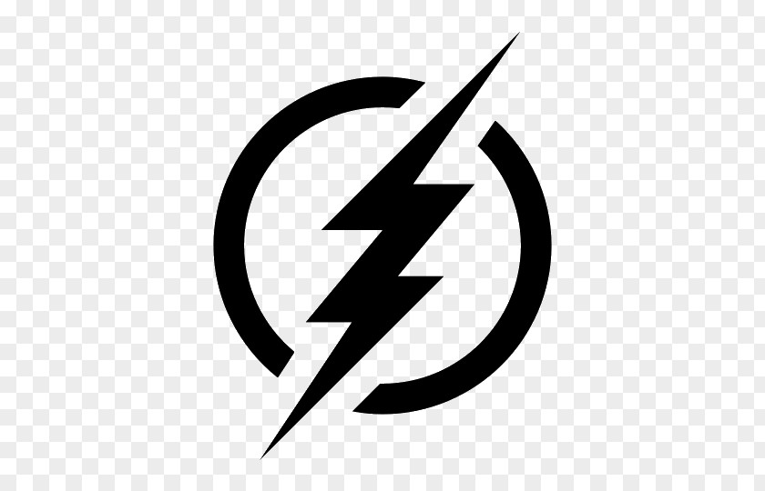 Flash Logo Superhero PNG