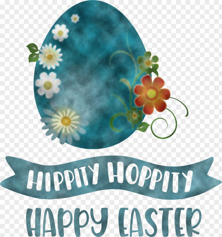 Hippity Hoppity Happy Easter PNG