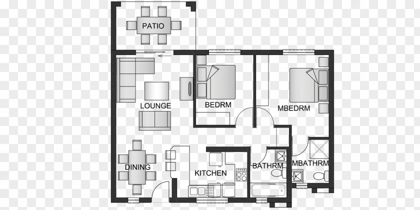 House Floor Plan Architecture PNG