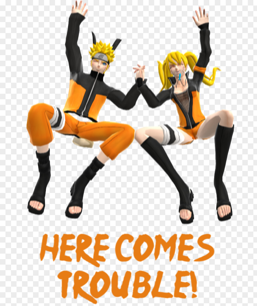 Line Costume Naruto Font PNG
