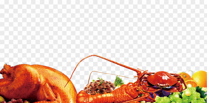 Lobster Chicken Gourmet Border Texture Crab Hot Pot Chinese Cuisine Vegetarian PNG