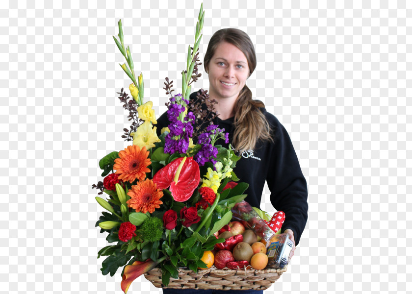 Flower Basket Floral Design Cut Flowers Food Gift Baskets Bouquet PNG
