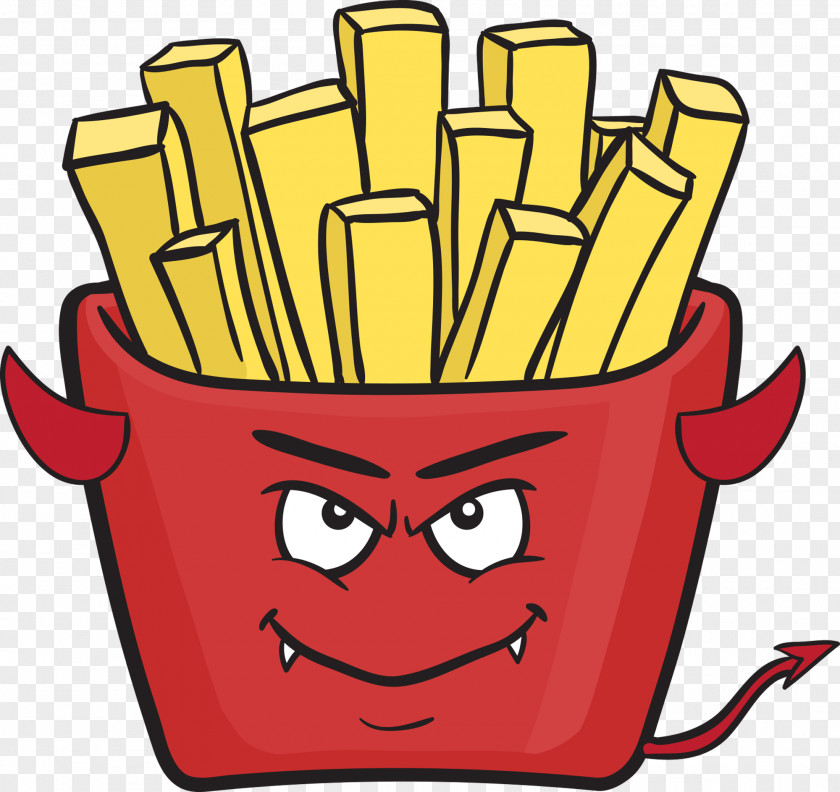 Fries French Fast Food Cuisine Animation Clip Art PNG