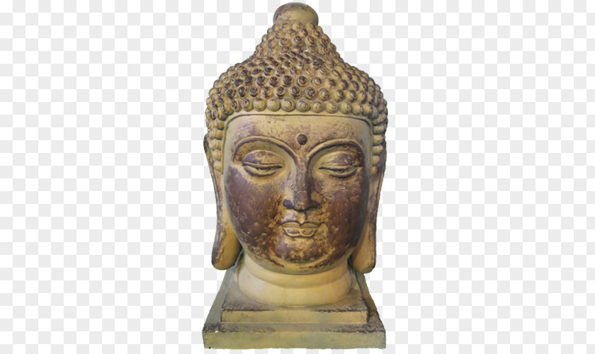 Buda Tian Tan Buddha Bronze Buddhahood Bust Stone PNG