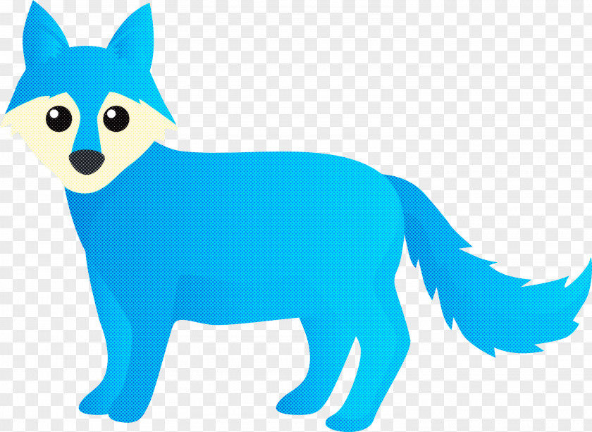 Cartoon Animal Figure Azure Tail Aqua PNG