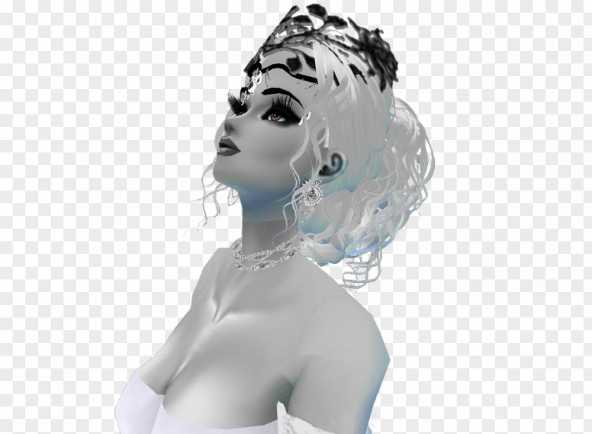 Eliza Rickman IMVU Black Rose Avatar Jaw PNG