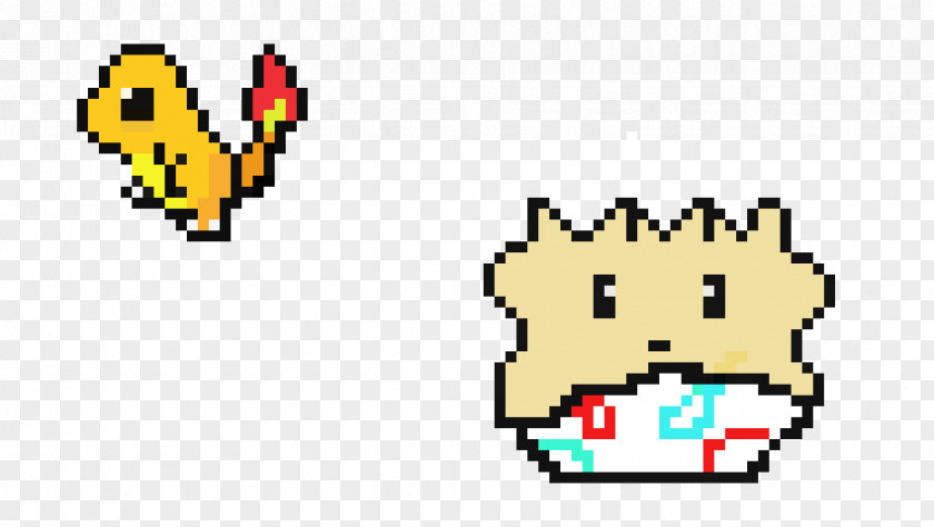 Pixel Art Pokemon Emoticon Pokémon Cartoon Charmander PNG