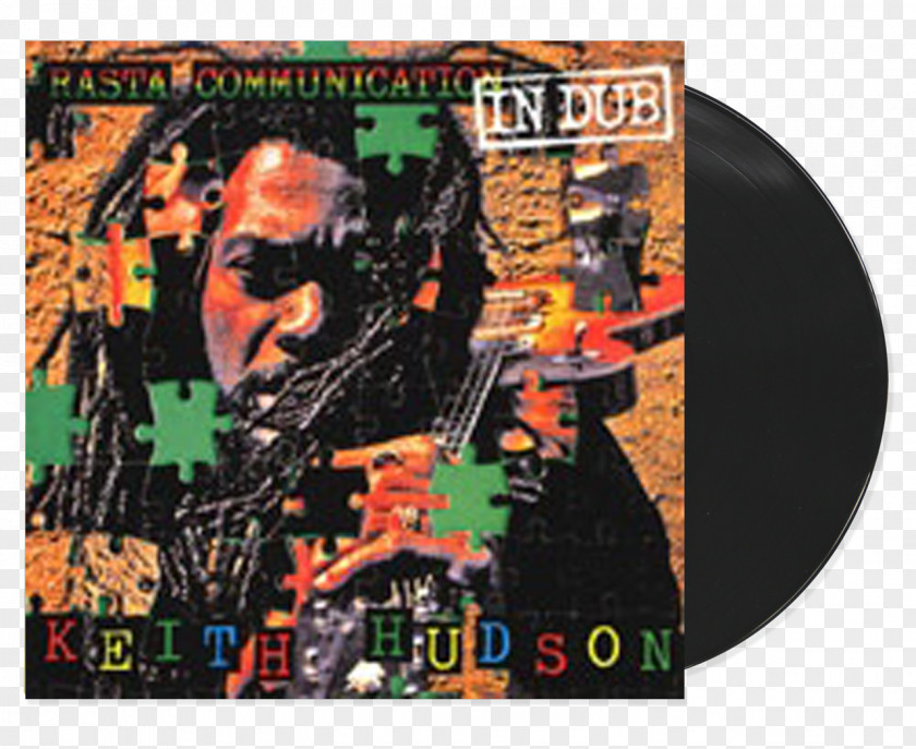 Rock Cliff Phonograph Record Dub Reggae Rasta Communication LP PNG