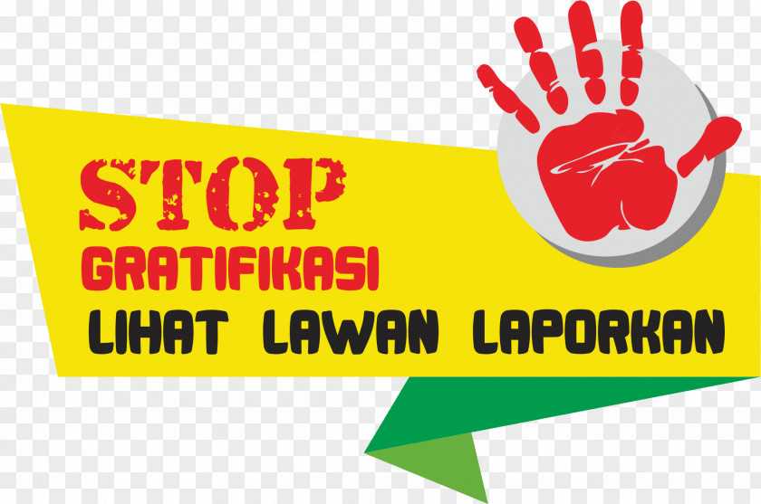Aparat Banner Gratifikasi Corruption Logo Image PNG