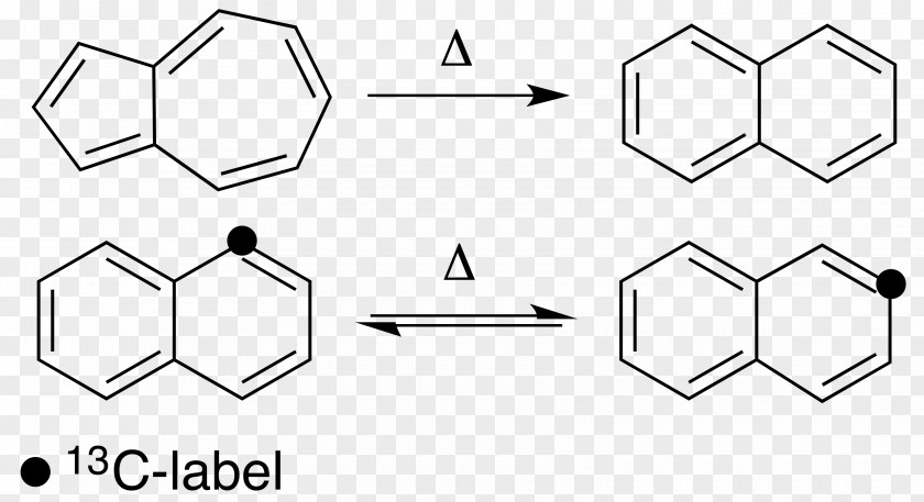 Azulene Naphthalene Thermal Rearrangement Of Aromatic Hydrocarbons Aromaticity Isomerization PNG