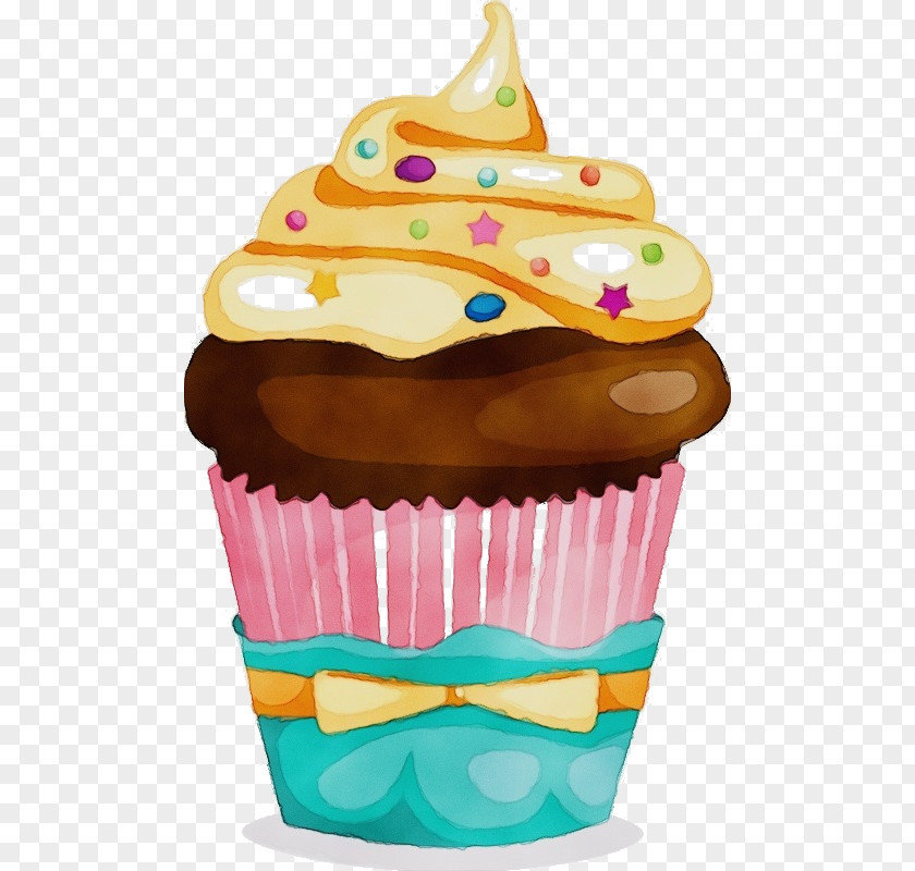 Baked Goods Muffin Cupcake Baking Cup Food Dessert Icing PNG
