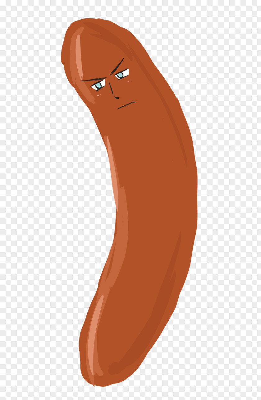 German Sausage Mouth Cartoon Character Font PNG