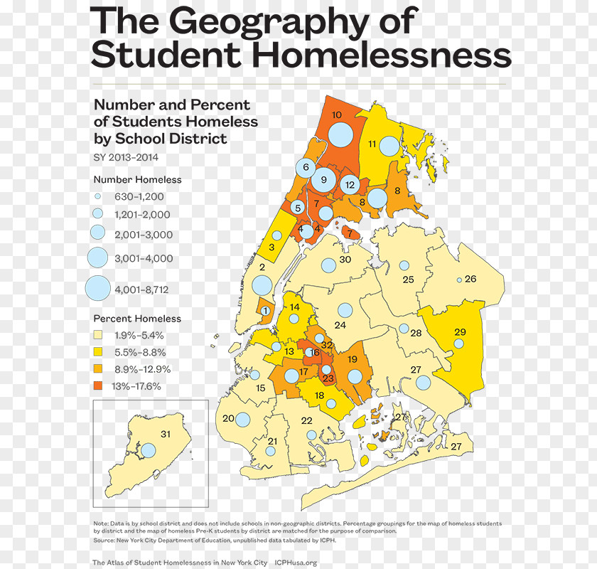 New York Population Western Queens Consultation School City Department Of Education Map Homelessness PNG