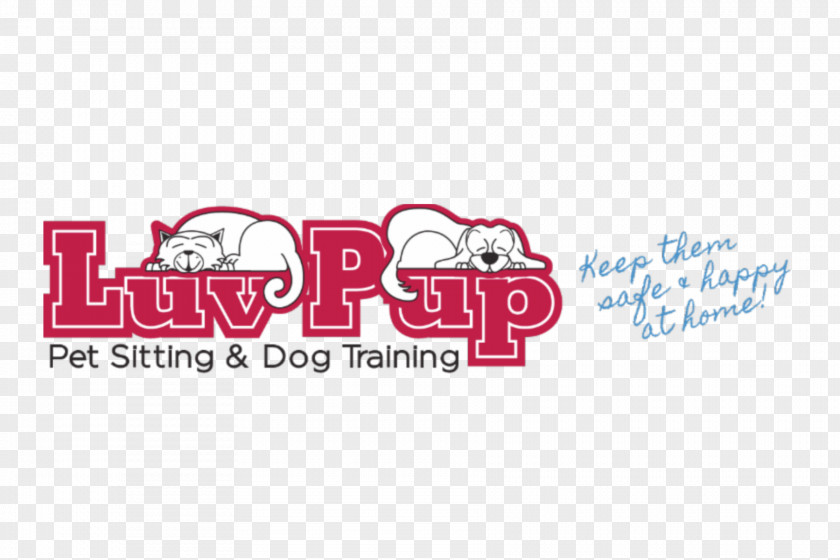 Pet Sitter Logo Brand Pink M Line Font PNG