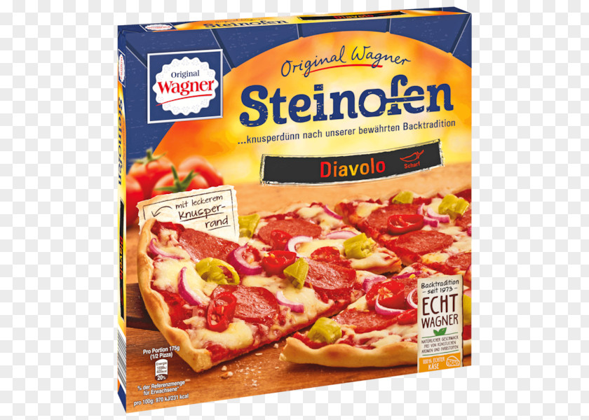 Pizza Tarte Flambée Mozzarella Nestlé Wagner Salami PNG