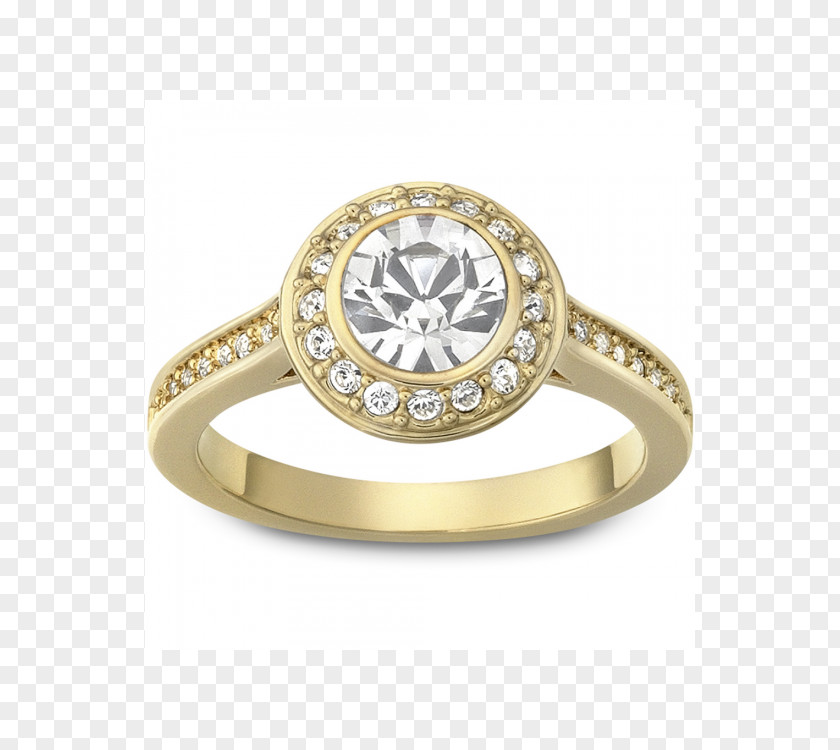 Ring Earring Swarovski AG Gold Jewellery PNG