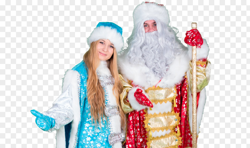 Santa Claus Christmas Ornament Ded Moroz Snegurochka Grandfather PNG