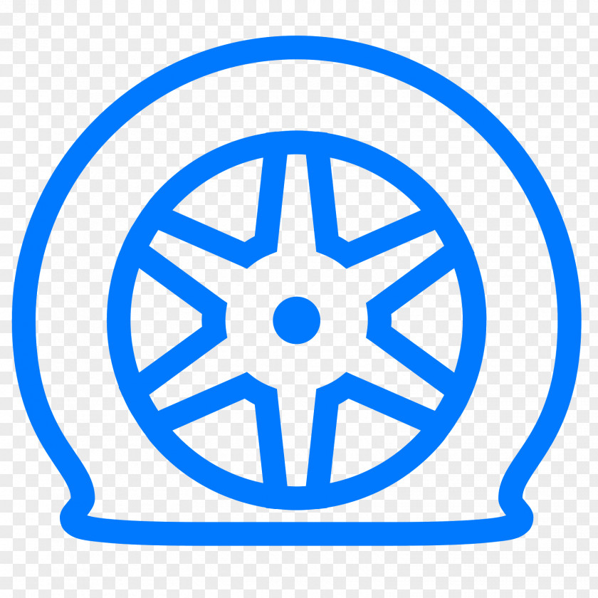 Spare Tire Car Flat Wheel Rotation PNG