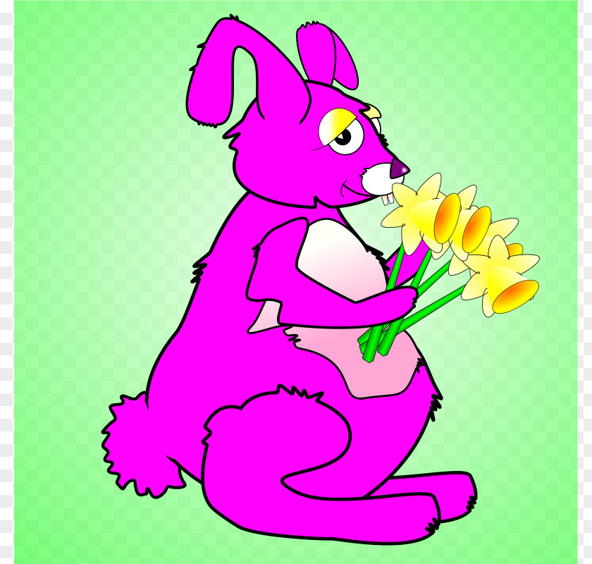 Spring Bunny Cliparts Easter Rabbit Clip Art PNG