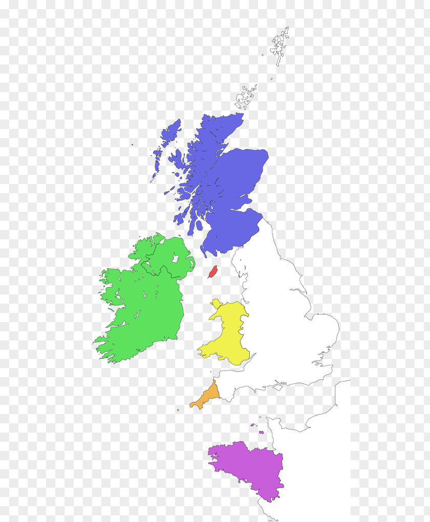 Word Map Celtic Nations British Isles Scotland Languages Celts PNG