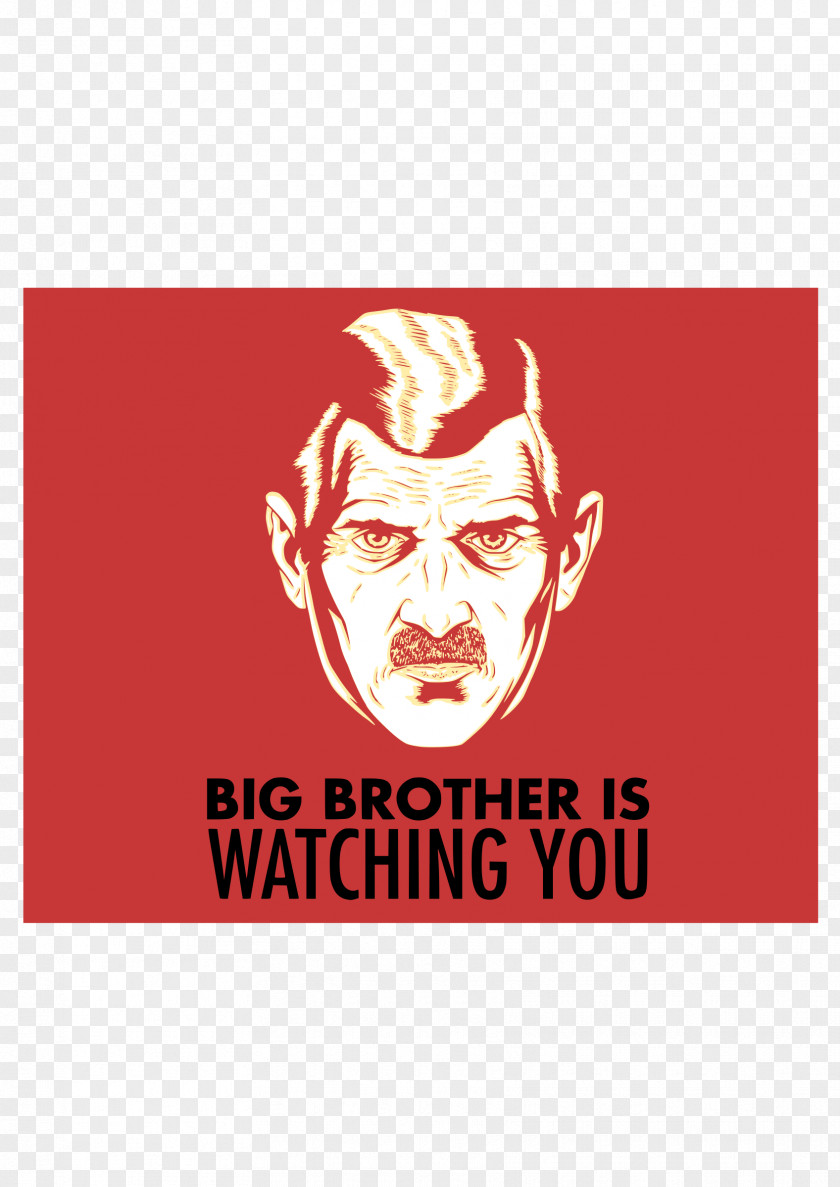 Big George Orwell Brother Nineteen Eighty-Four Winston Smith 0 PNG