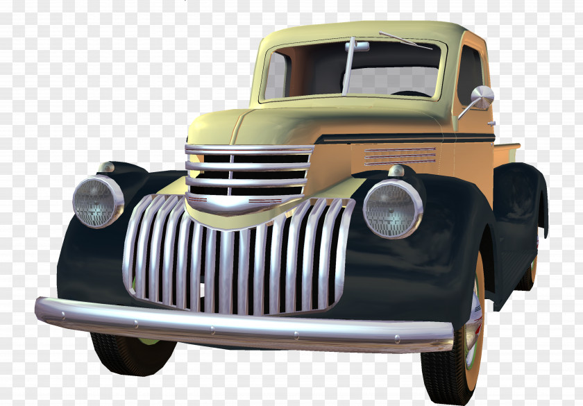 Car Antique Pickup Truck Vintage Classic PNG