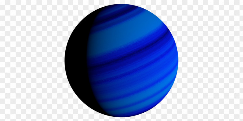 Planets Gas Giant Cobalt Blue Planet PNG