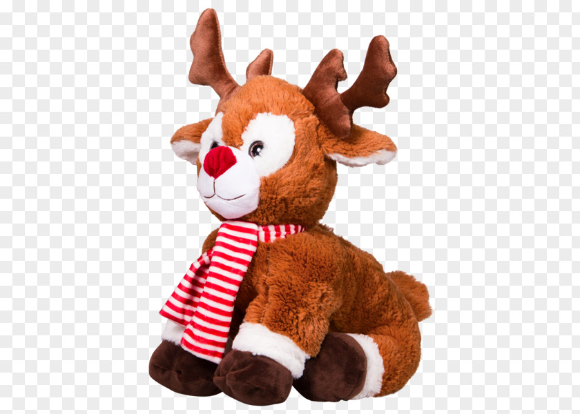 Reindeer Stuffed Animals & Cuddly Toys Christmas Ornament Plush PNG