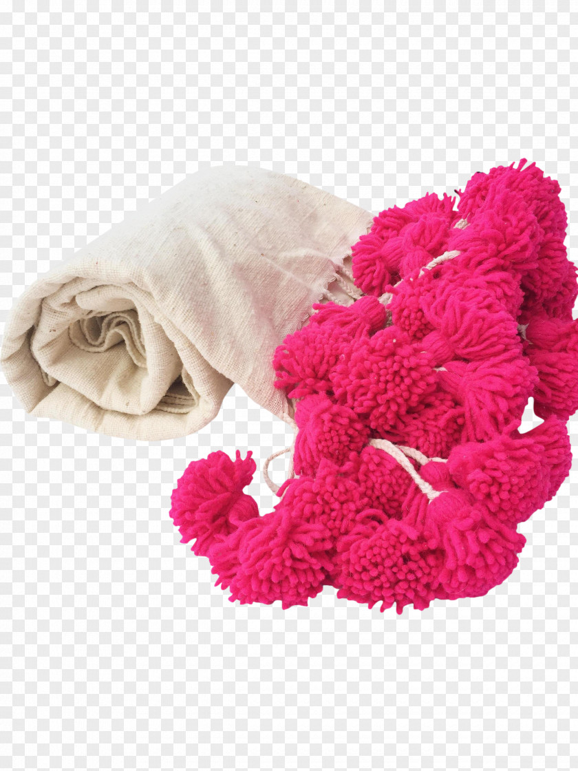 Blanket Cut Flowers Pink M Wool Shoe Petal PNG
